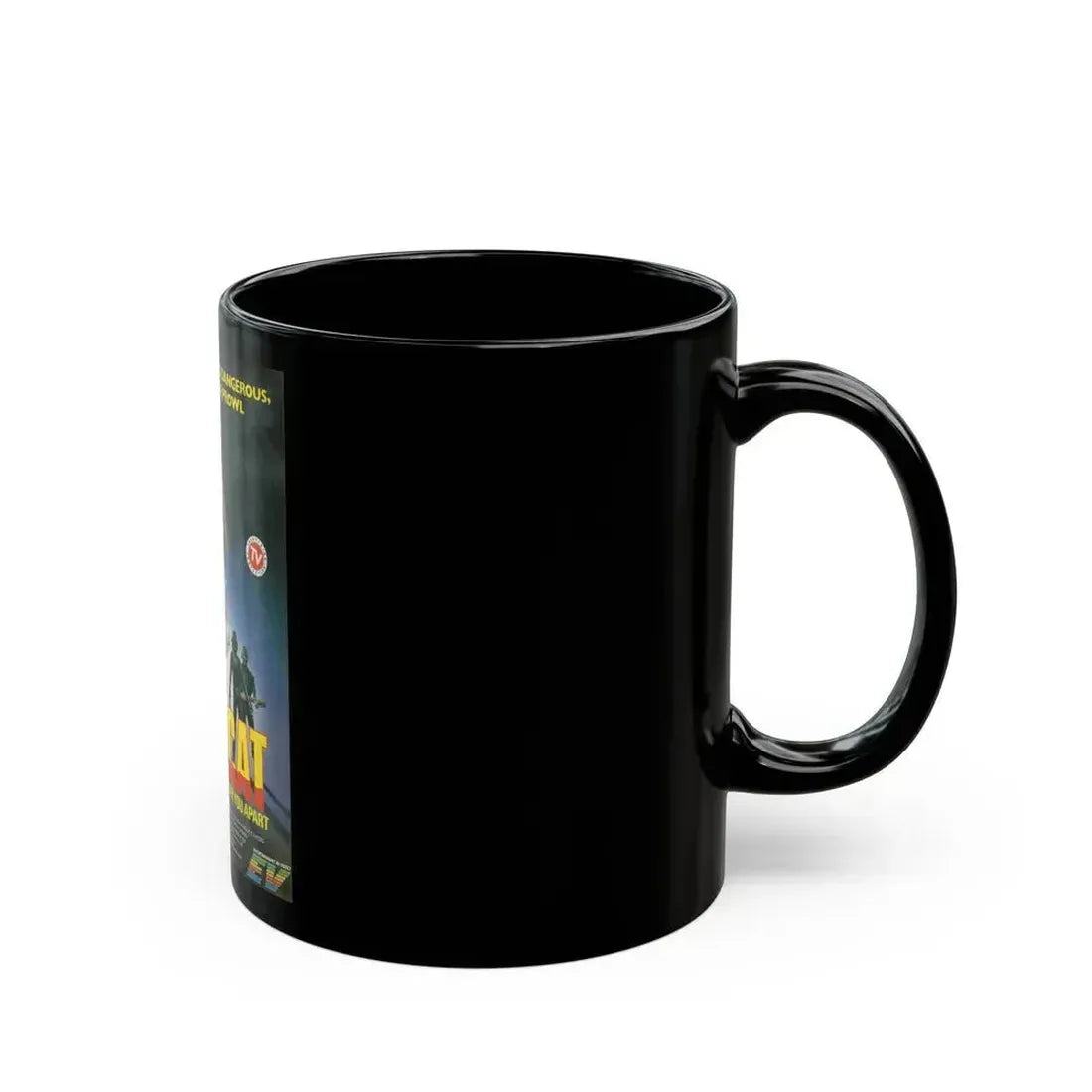 ALLEY CAT (2) 1984 Movie Poster - Black Coffee Mug - Go Mug Yourself