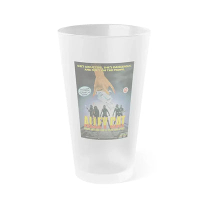 ALLEY CAT (2) 1984 Movie Poster - Frosted Pint Glass 16oz Default Title - Go Mug Yourself
