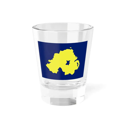 Alliance Northern Ireland flag (Ireland) Shot Glass 1.5oz 1.5oz - Go Mug Yourself