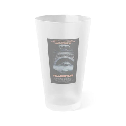 ALLIGATOR 1980 Movie Poster - Frosted Pint Glass 16oz Default Title - Go Mug Yourself