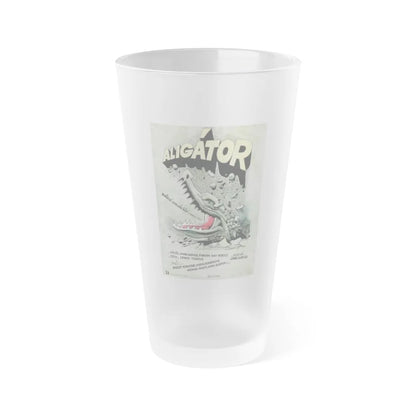 ALLIGATOR (POLISH) 1980 Movie Poster - Frosted Pint Glass 16oz-Go Mug Yourself