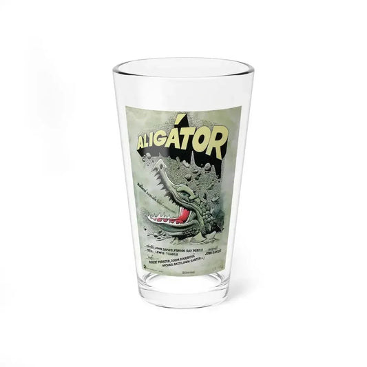 ALLIGATOR (POLISH) 1980 Movie Poster - Pint Glass 16oz 16oz - Go Mug Yourself