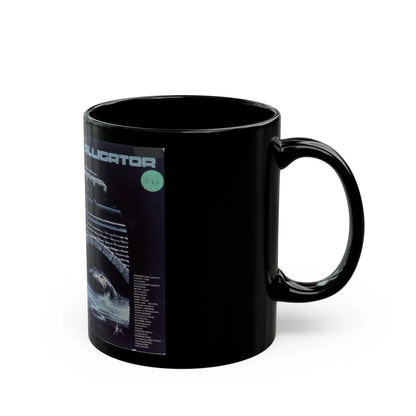 ALLIGATOR (VHS COVER) - Black Coffee Mug-Go Mug Yourself