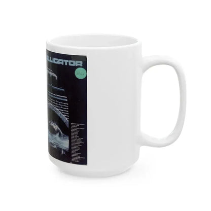 ALLIGATOR (VHS COVER) - White Coffee Mug - Go Mug Yourself