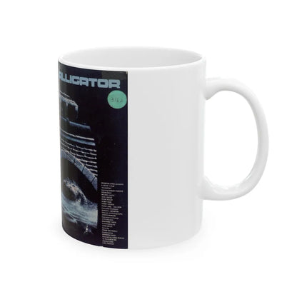 ALLIGATOR (VHS COVER) - White Coffee Mug-Go Mug Yourself