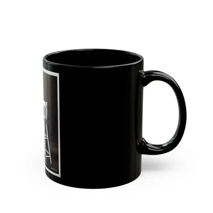 Allison Hayes #04 - 8x10 B&W Full Body 1 Piece Swimsuit Cheesecake Photo (Vintage Female Icon) Black Coffee Mug - Go Mug Yourself