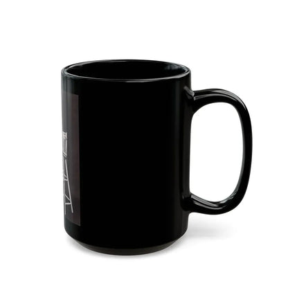Allison Hayes #05 - 8x10 B&W Full Body 1 Piece Swimsuit Cheesecake Photo (Vintage Female Icon) Black Coffee Mug - Go Mug Yourself
