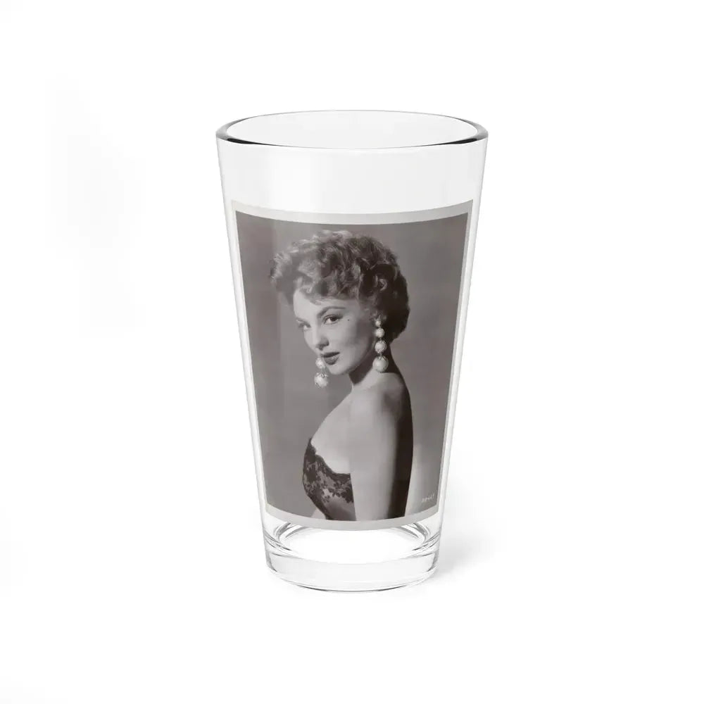 Allison Hayes #06 - 8x10 Vintage B&W Glamour Promo Photo for ''Chicago Syndicate'' '55 Film (Vintage Female Icon) Pint Glass 16oz 16oz - Go Mug Yourself