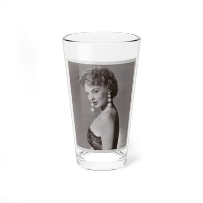 Allison Hayes #06 - 8x10 Vintage B&W Glamour Promo Photo for ''Chicago Syndicate'' '55 Film (Vintage Female Icon) Pint Glass 16oz 16oz - Go Mug Yourself