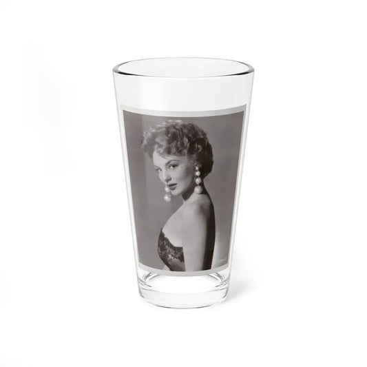 Allison Hayes #06 - 8x10 Vintage B&W Glamour Promo Photo for ''Chicago Syndicate'' '55 Film (Vintage Female Icon) Pint Glass 16oz 16oz - Go Mug Yourself