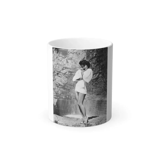 Allison Hayes #08 (Vintage Female Icon) Color Changing Coffee Mug 11oz - Go Mug Yourself