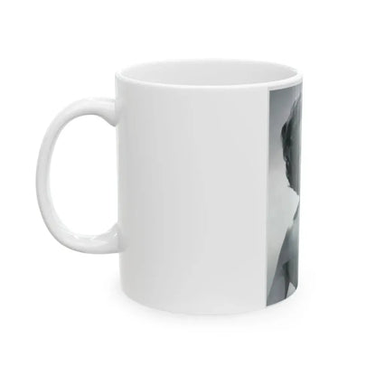 Allison Hayes #102 - Upper Body 8x10 B&W HQ Re-Print Glamour Promo Photo from Archival Negative (Vintage Female Icon) White Coffee Mug - Go Mug Yourself