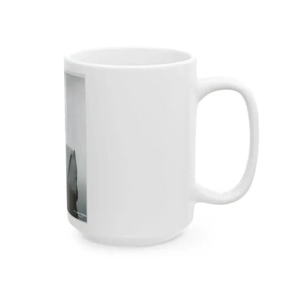 Allison Hayes #102 - Upper Body 8x10 B&W HQ Re-Print Glamour Promo Photo from Archival Negative (Vintage Female Icon) White Coffee Mug - Go Mug Yourself