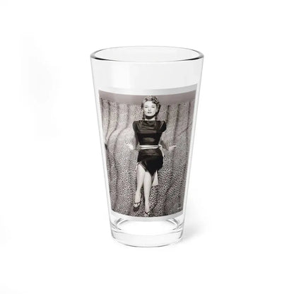 Allison Hayes #11 - 8x10 B&W Full Body Glamour Skirt HQ Photo Re-Print from Negative from '55 ''The Steel Jungle'' Promo Photo (Vintage Female Icon) Pint Glass 16oz 16oz - Go Mug Yourself