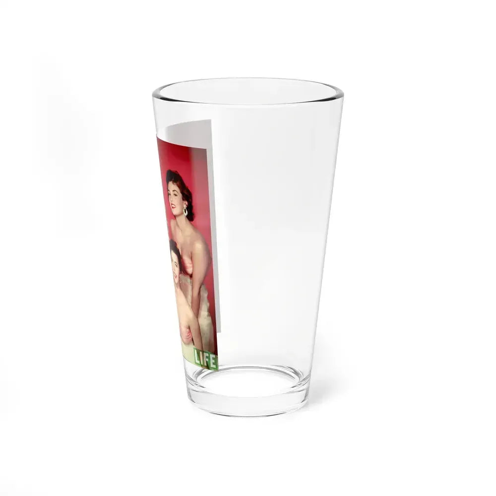 Allison Hayes #111 - Allison with, Mamie Van Doren & 2 Others (Vintage Female Icon) Pint Glass 16oz - Go Mug Yourself
