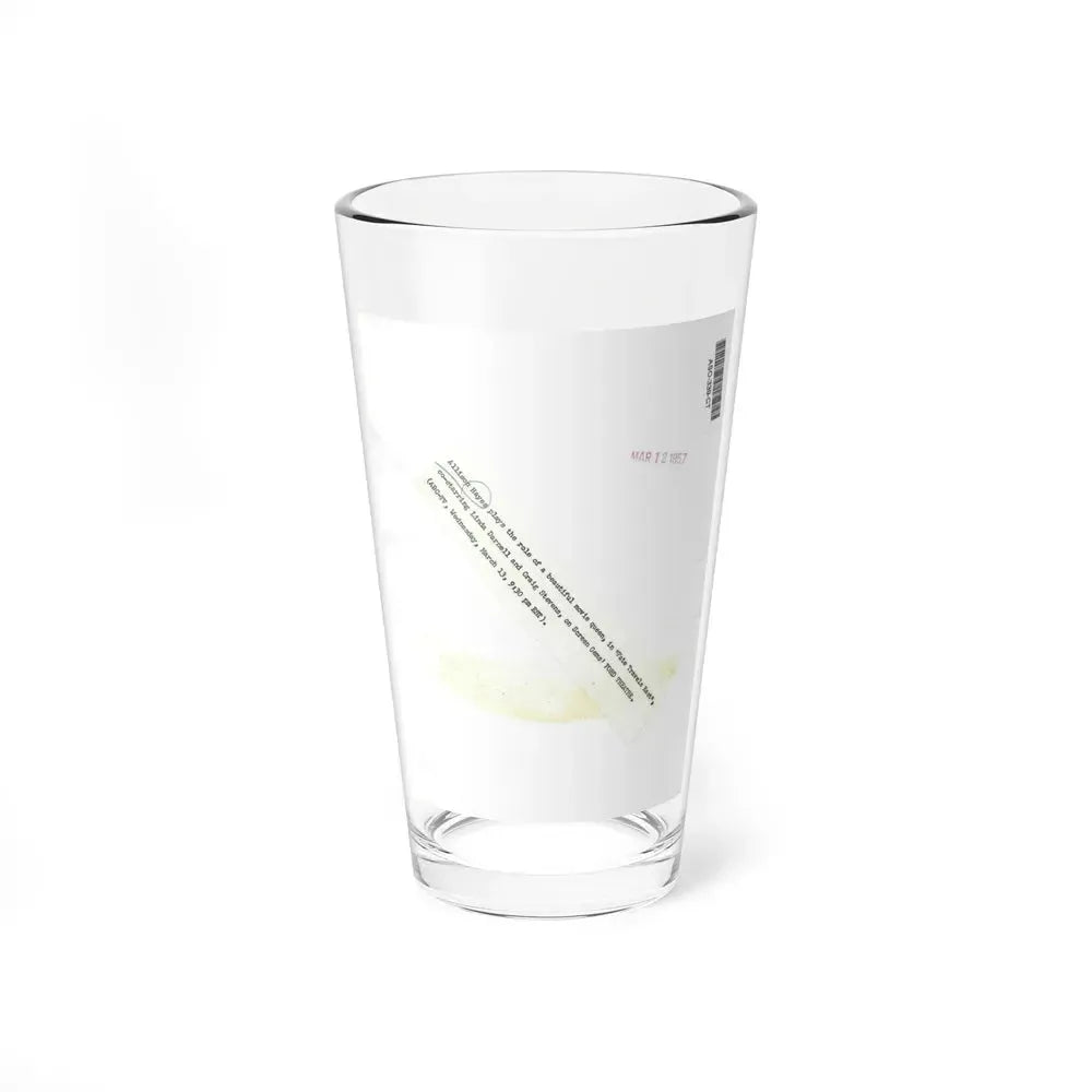 Allison Hayes #123 - Vintage 8x10 B&W Full Body Swimsuit Cheesecake Photo 1 (Vintage Female Icon) Pint Glass 16oz 16oz - Go Mug Yourself
