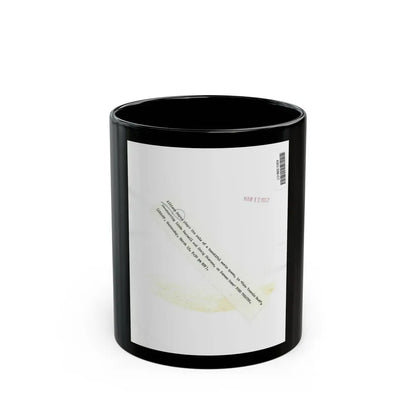 Allison Hayes #123 - Vintage 8x10 B&W Full Body Swimsuit Cheesecake Photo_1 (Vintage Female Icon) Black Coffee Mug 11oz - Go Mug Yourself