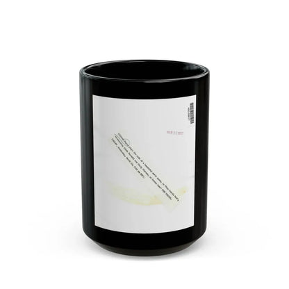 Allison Hayes #123 - Vintage 8x10 B&W Full Body Swimsuit Cheesecake Photo_1 (Vintage Female Icon) Black Coffee Mug 15oz - Go Mug Yourself