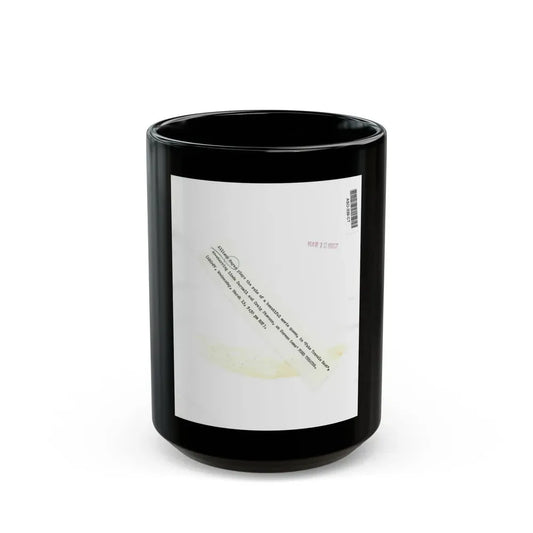 Allison Hayes #123 - Vintage 8x10 B&W Full Body Swimsuit Cheesecake Photo_1 (Vintage Female Icon) Black Coffee Mug 15oz - Go Mug Yourself
