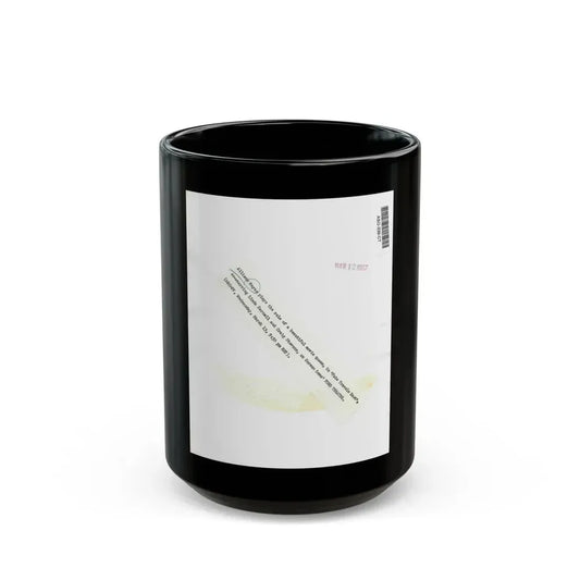Allison Hayes #123 - Vintage 8x10 B&W Full Body Swimsuit Cheesecake Photo_1 (Vintage Female Icon) Black Coffee Mug 15oz - Go Mug Yourself