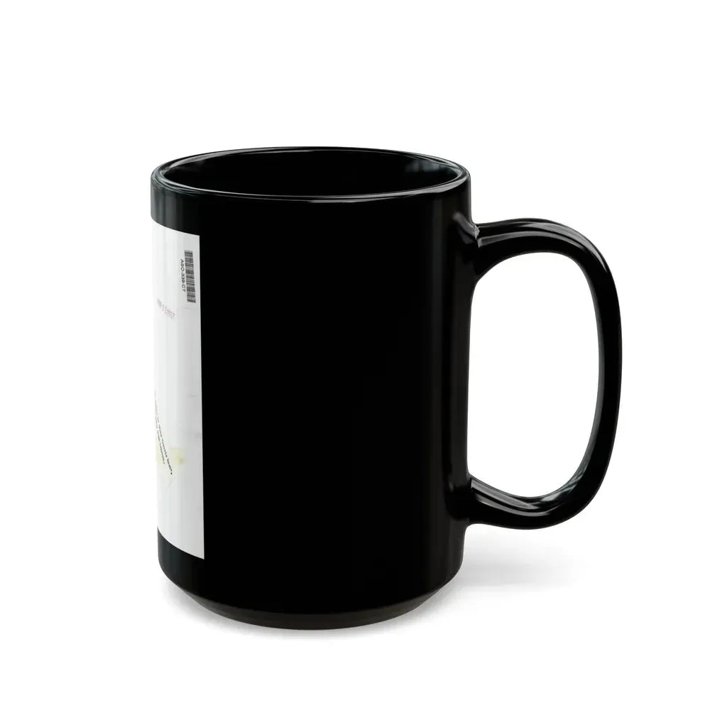 Allison Hayes #123 - Vintage 8x10 B&W Full Body Swimsuit Cheesecake Photo_1 (Vintage Female Icon) Black Coffee Mug - Go Mug Yourself