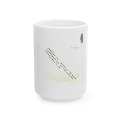 Allison Hayes #123 - Vintage 8x10 B&W Full Body Swimsuit Cheesecake Photo_1 (Vintage Female Icon) White Coffee Mug 15oz - Go Mug Yourself
