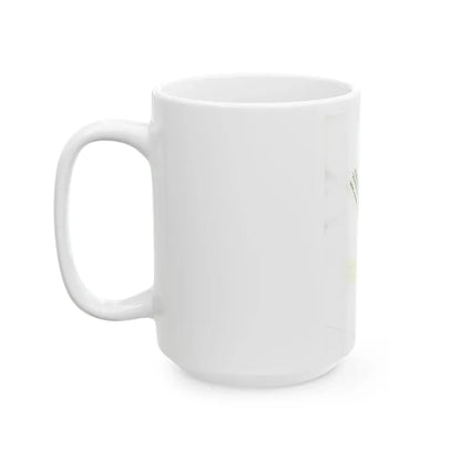 Allison Hayes #123 - Vintage 8x10 B&W Full Body Swimsuit Cheesecake Photo_1 (Vintage Female Icon) White Coffee Mug - Go Mug Yourself