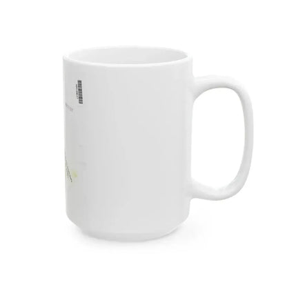 Allison Hayes #123 - Vintage 8x10 B&W Full Body Swimsuit Cheesecake Photo_1 (Vintage Female Icon) White Coffee Mug - Go Mug Yourself