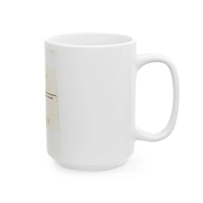 Allison Hayes #123 - Vintage 8x10 B&W Full Body Swimsuit Cheesecake Photo_3 (Vintage Female Icon) White Coffee Mug - Go Mug Yourself
