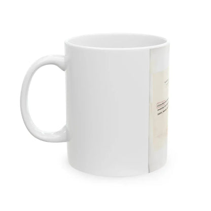 Allison Hayes #123 - Vintage 8x10 B&W Full Body Swimsuit Cheesecake Photo_3 (Vintage Female Icon) White Coffee Mug - Go Mug Yourself