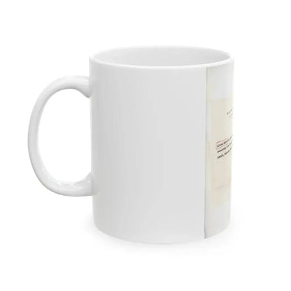 Allison Hayes #123 - Vintage 8x10 B&W Full Body Swimsuit Cheesecake Photo_3 (Vintage Female Icon) White Coffee Mug - Go Mug Yourself