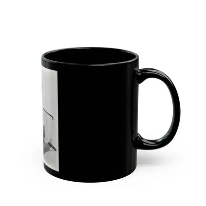 Allison Hayes #124 (Vintage Female Icon) Black Coffee Mug - Go Mug Yourself