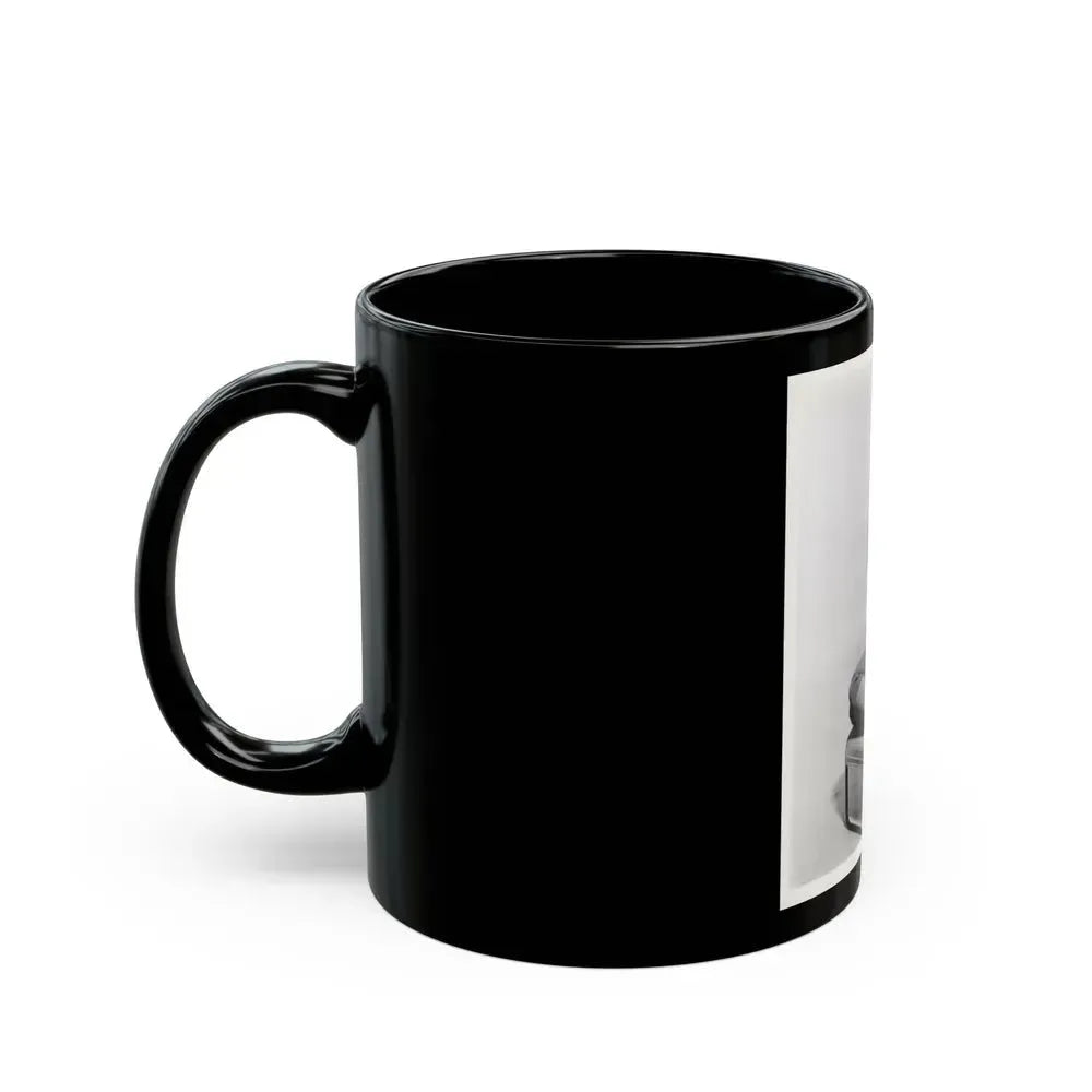 Allison Hayes #124 (Vintage Female Icon) Black Coffee Mug - Go Mug Yourself