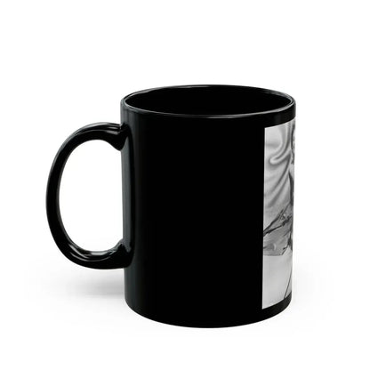 Allison Hayes #127 (Vintage Female Icon) Black Coffee Mug - Go Mug Yourself