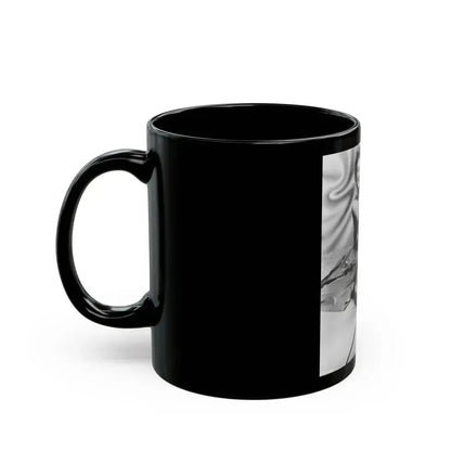 Allison Hayes #127 (Vintage Female Icon) Black Coffee Mug - Go Mug Yourself