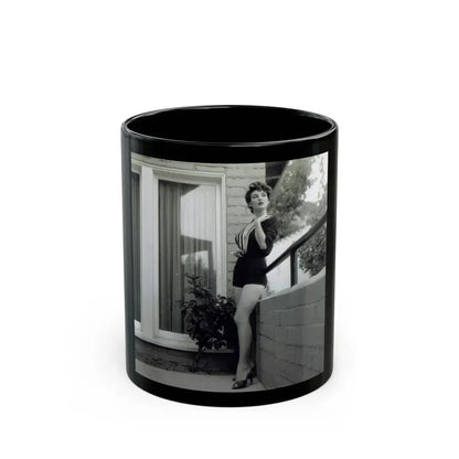 Allison Hayes #128 (Vintage Female Icon) Black Coffee Mug 11oz - Go Mug Yourself