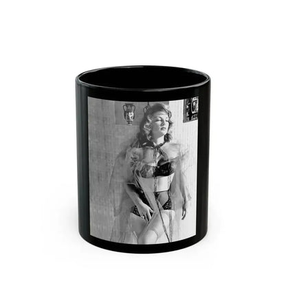 Allison Hayes #130 (Vintage Female Icon) Black Coffee Mug 11oz - Go Mug Yourself
