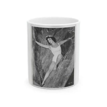 Allison Hayes #134 (Vintage Female Icon) White Coffee Mug 11oz - Go Mug Yourself