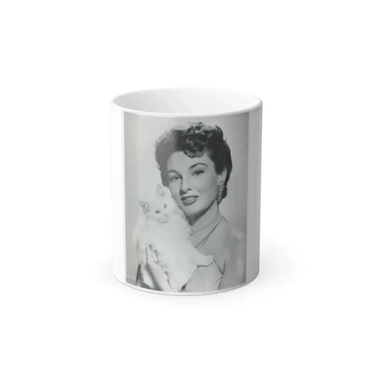 Allison Hayes #139 (Vintage Female Icon) Color Changing Coffee Mug 11oz - Go Mug Yourself