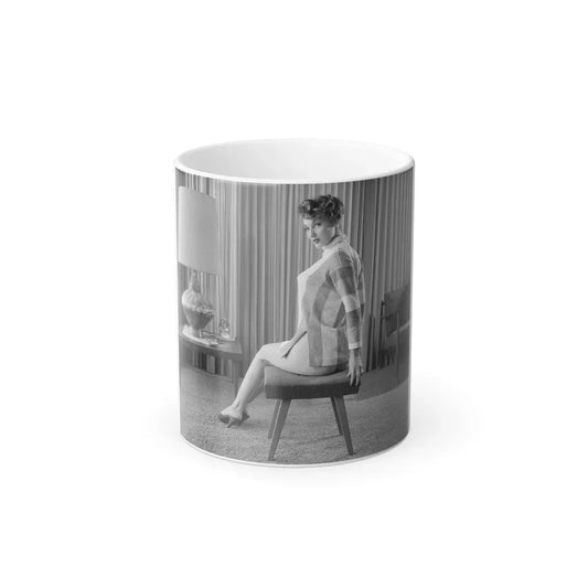 Allison Hayes #141 (Vintage Female Icon) Color Changing Coffee Mug 11oz - Go Mug Yourself