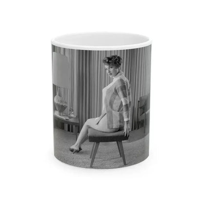 Allison Hayes #141 (Vintage Female Icon) White Coffee Mug 11oz - Go Mug Yourself