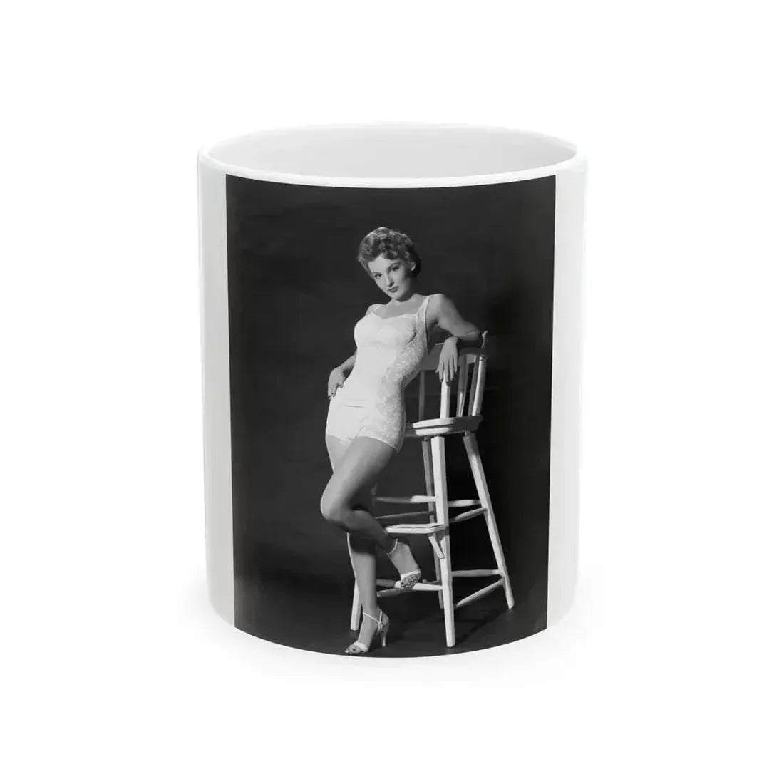 Allison Hayes #148 (Vintage Female Icon) White Coffee Mug 11oz - Go Mug Yourself