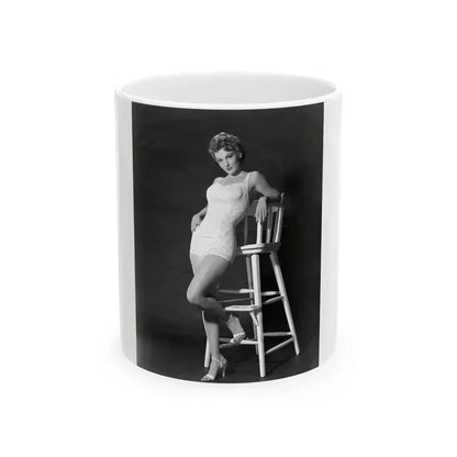 Allison Hayes #148 (Vintage Female Icon) White Coffee Mug 11oz - Go Mug Yourself