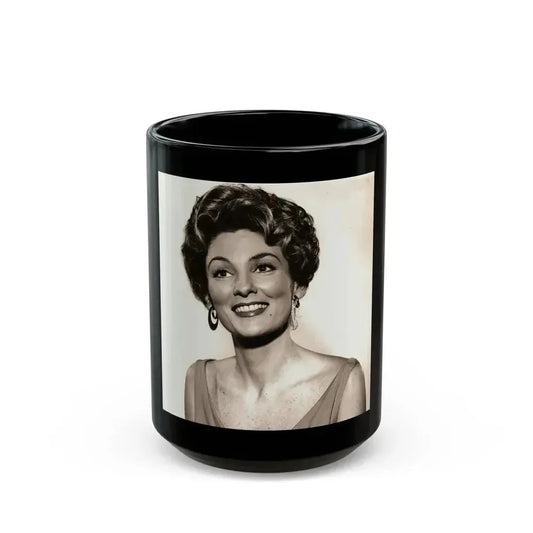 Allison Hayes #151 (Vintage Female Icon) Black Coffee Mug 15oz - Go Mug Yourself