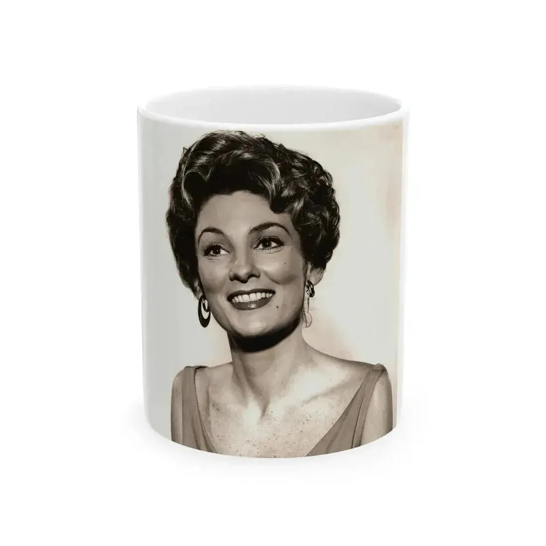 Allison Hayes #151 (Vintage Female Icon) White Coffee Mug 11oz - Go Mug Yourself