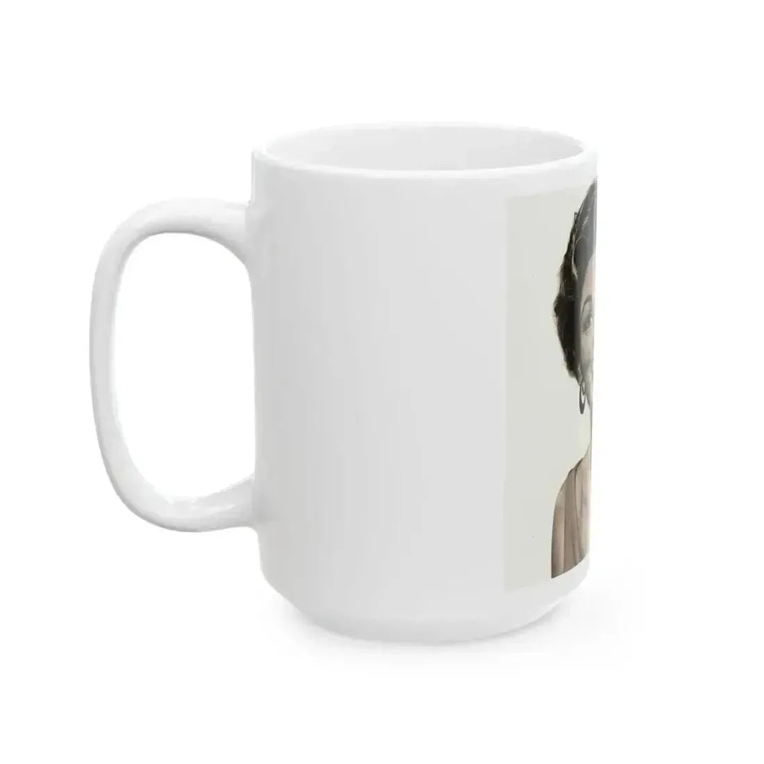 Allison Hayes #151 (Vintage Female Icon) White Coffee Mug - Go Mug Yourself