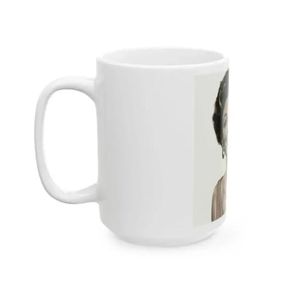 Allison Hayes #151 (Vintage Female Icon) White Coffee Mug - Go Mug Yourself