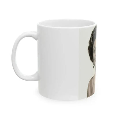 Allison Hayes #151 (Vintage Female Icon) White Coffee Mug - Go Mug Yourself