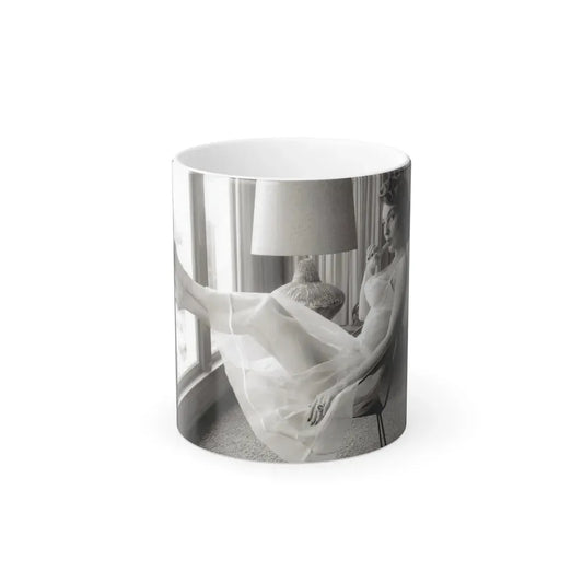 Allison Hayes #160 (Vintage Female Icon) Color Changing Coffee Mug 11oz - Go Mug Yourself