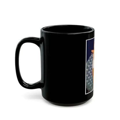 Allison Hayes #163 (Vintage Female Icon) Black Coffee Mug - Go Mug Yourself